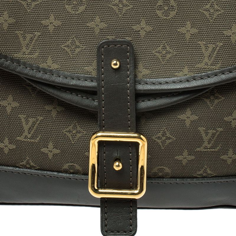 Louis Vuitton Khaki Monogram Mini Lin Marjorie Bag - Yoogi's Closet
