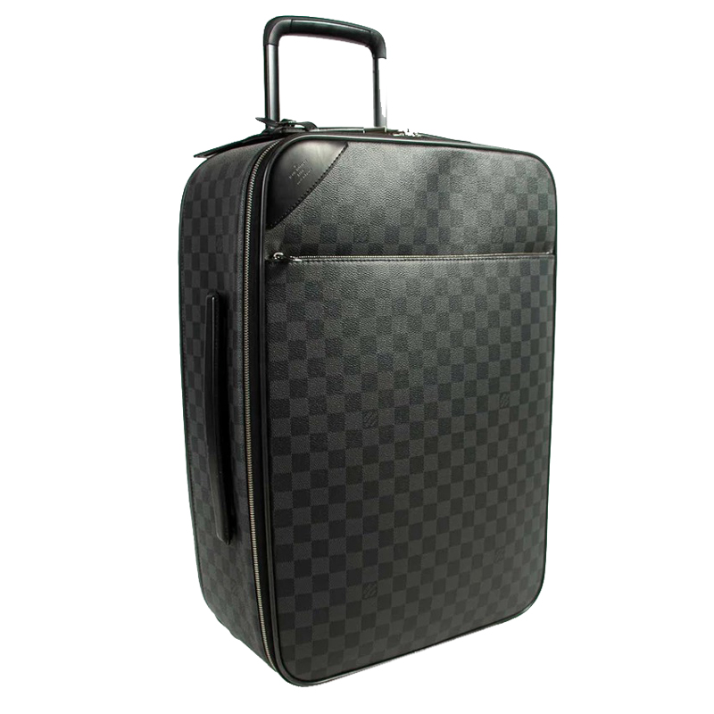 

Louis Vuitton Damier Graphite Canvas Pegase 55 Luggage, Black