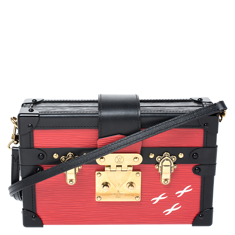 Louis Vuitton Epi Petite Malle - Red Crossbody Bags, Handbags - LOU688138