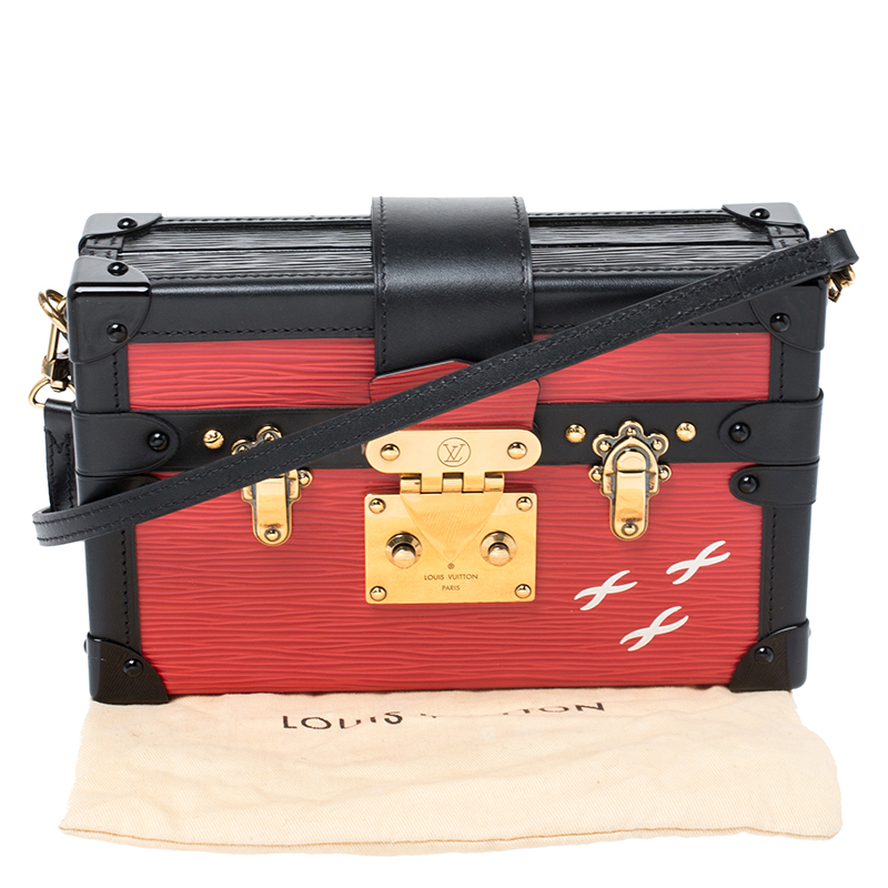 Louis Vuitton La Petite Malle Shoulder Bag in Red Epi Leather Black  ref.936032 - Joli Closet