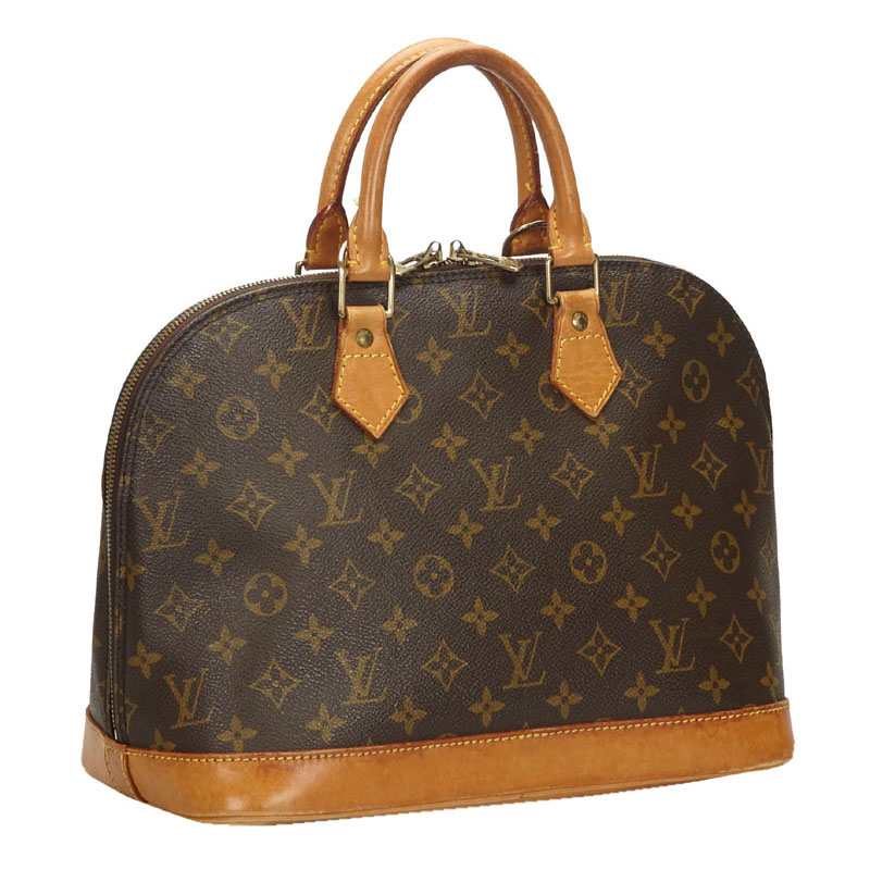 

Louis Vuitton Monogram Canvas Alma PM Bag, Brown
