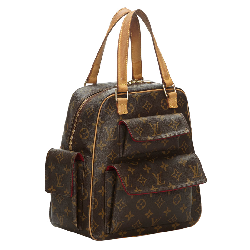 

Louis Vuitton Monogram Canvas Excentri-Cite Satchel, Brown