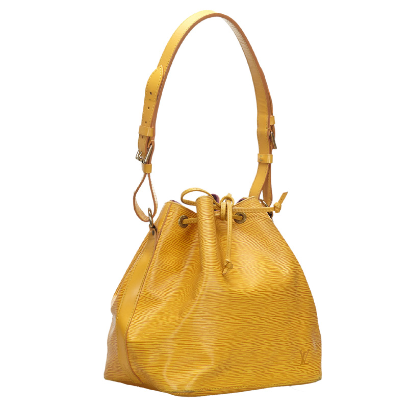

Louis Vuitton Yellow Epi Leather Petit Noe Bag