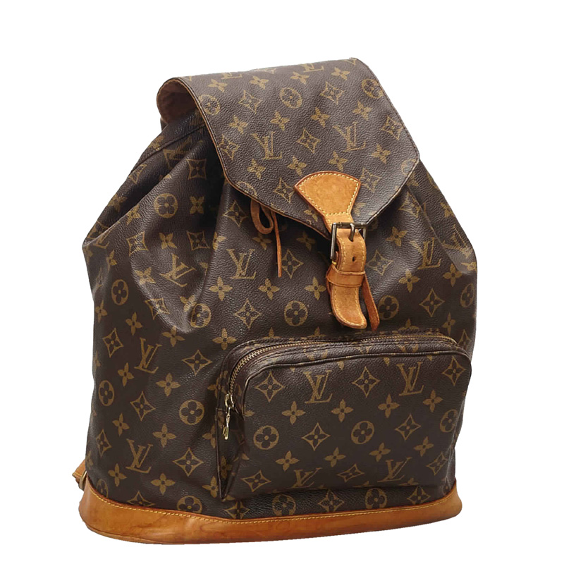 

Louis Vuitton Monogram Canvas Montsouris Backpack GM, Brown