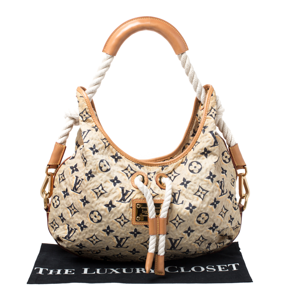 Louis Vuitton Tan Monogram Limited Edition Bulles MM Bag Louis Vuitton