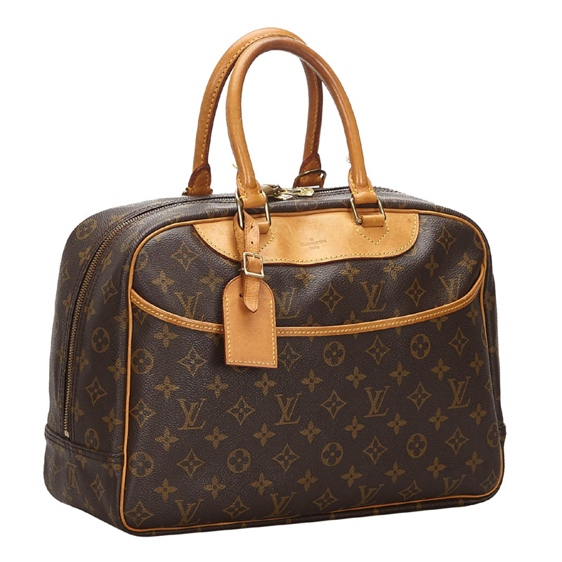 

Louis Vuitton Monogram Canvas Deauville Bag, Brown
