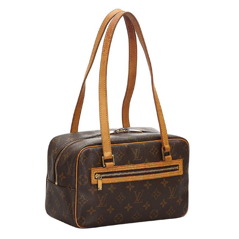 

Louis Vuitton Monogram Canvas Cite MM Bag, Brown