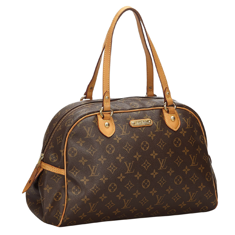 

Louis Vuitton Monogram Canvas Montorgueil GM Bag, Brown