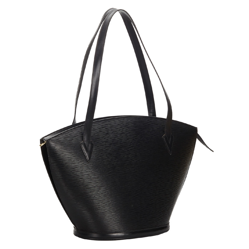 

Louis Vuitton Noir Epi Leather Saint Jacques Long Strap GM Bag, Black