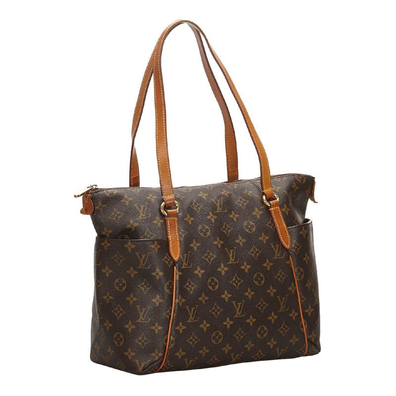 

Louis Vuitton Monogram Canvas Totally MM Bag, Brown