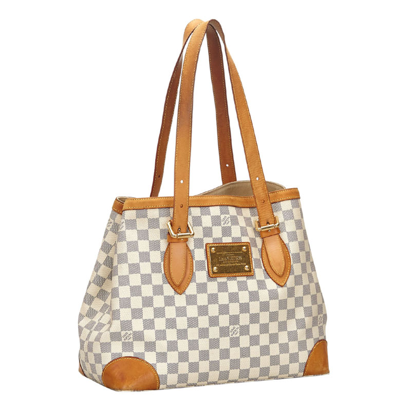 

Louis Vuitton Damier Azur Canvas Hampstead PM Bag, Blue