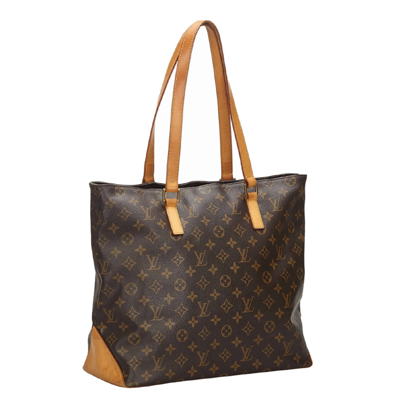 

Louis Vuitton Monogram Canvas Cabas Mezzo Bag, Brown