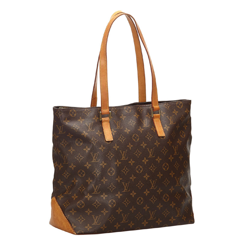 

Louis Vuitton Monogram Canvas Cabas Mezzo Bag, Brown
