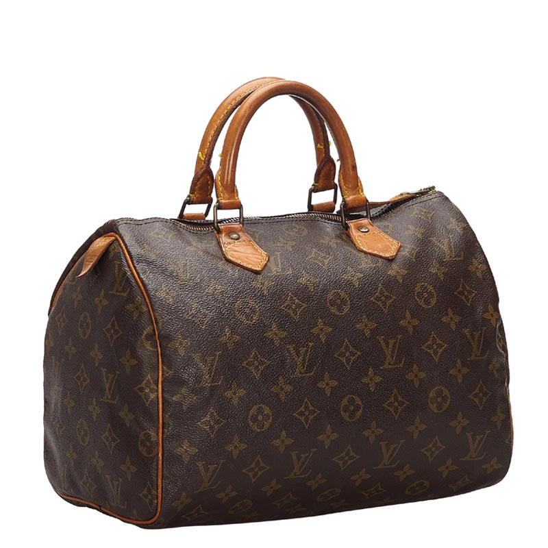 

Louis Vuitton Monogram Canvas Speedy 30 City Bag, Brown