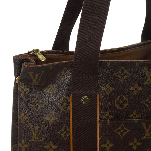 LARGE, Bags, Authentic Louis Vuitton Brown Coated Canvas Beaubourg Bag  Unisex