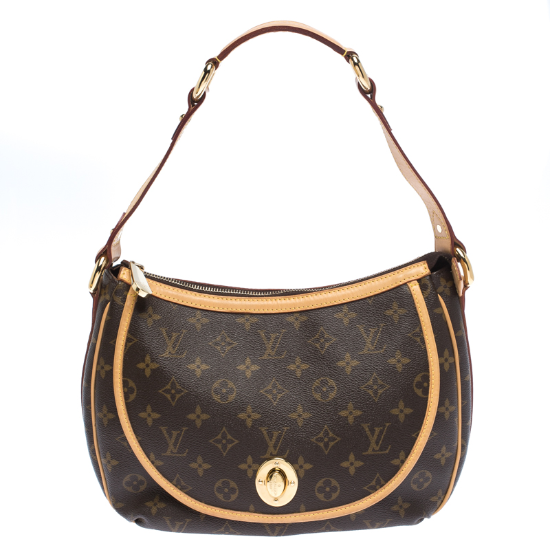 Pre Owned Louis Vuitton Monogram Canvas Tulum Shoulder PM Bag