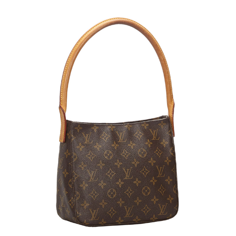 

Louis Vuitton Monogram Canvas Looping MM Bag, Brown