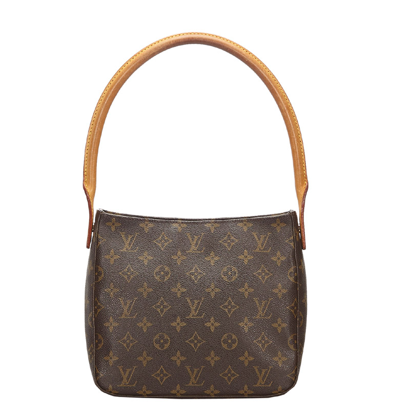 Pre-Owned Louis Vuitton Monogram Canvas Looping Mm Bag In Brown | ModeSens