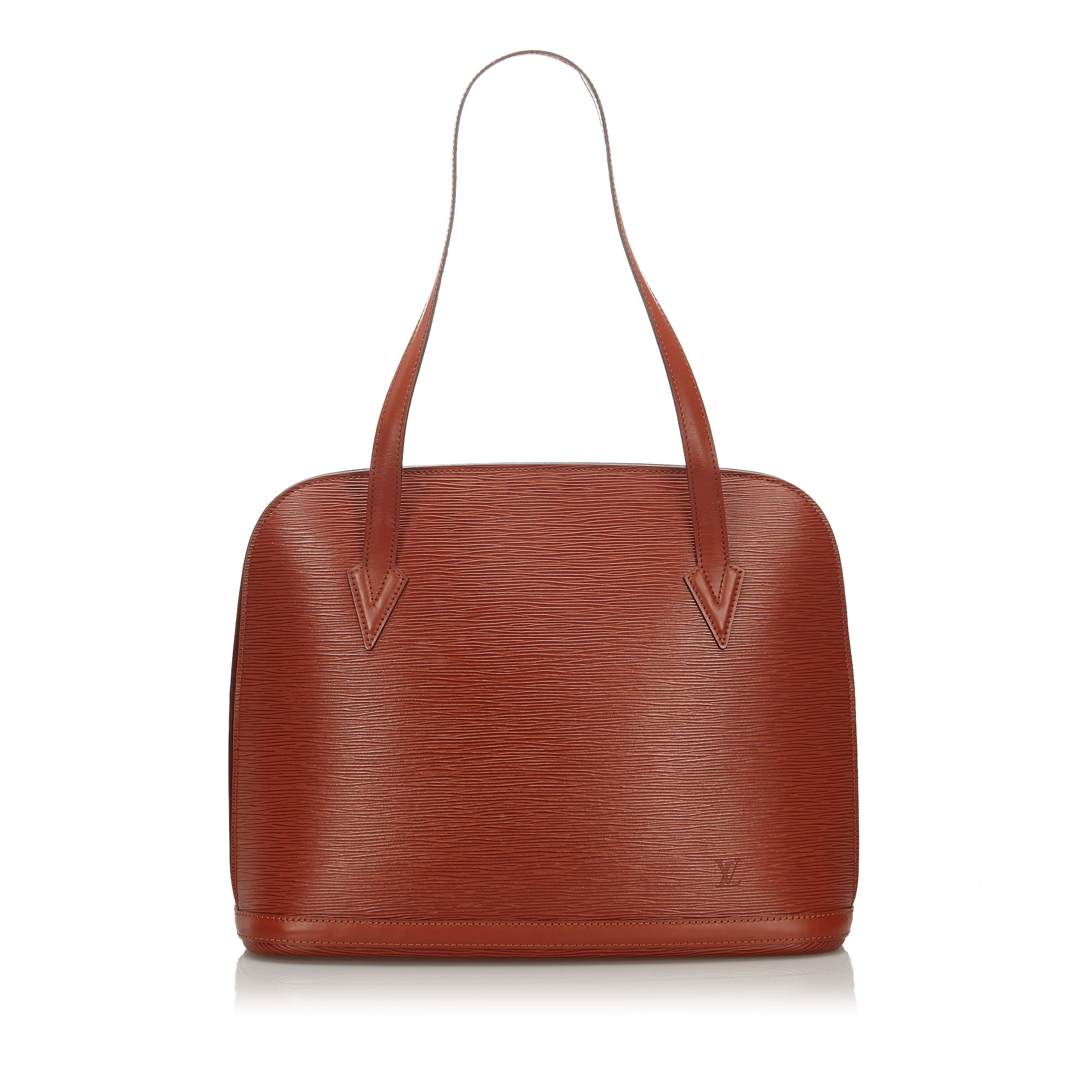 Louis Vuitton Brown Epi Leather Lussac Bag