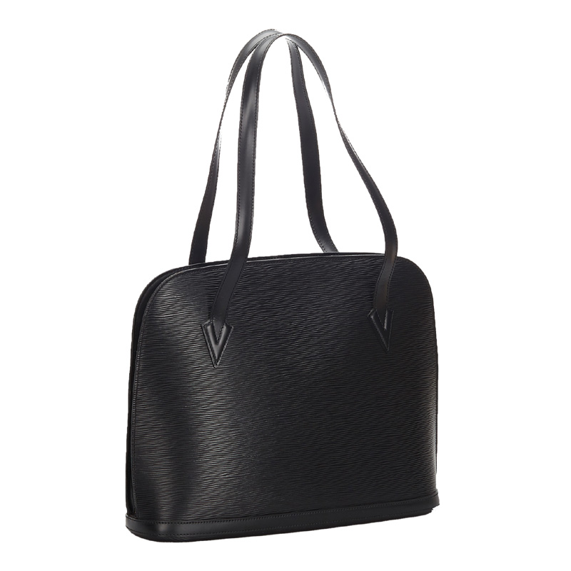 

Louis Vuitton Noir Epi Leather Lussac Bag, Black
