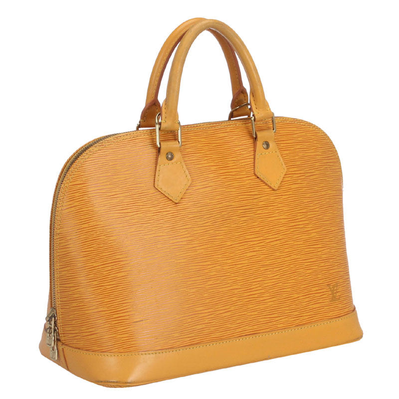 

Louis Vuitton Yellow Epi Leather PM Bag