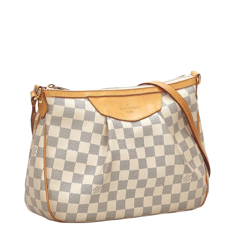 

Louis Vuitton Damier Azur Canvas Siracusa PM Bag, Blue