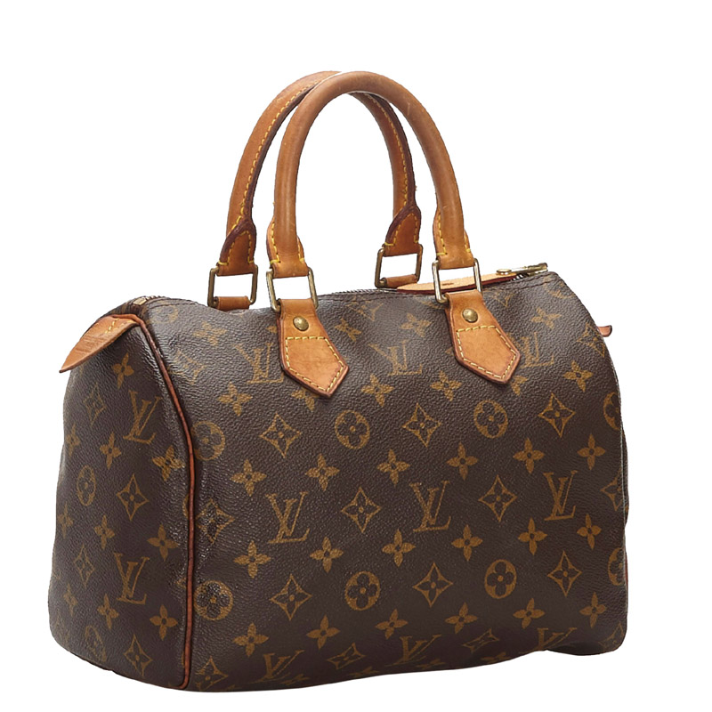 

Louis Vuitton Monogram Canvas Speedy 25 City Bag, Brown