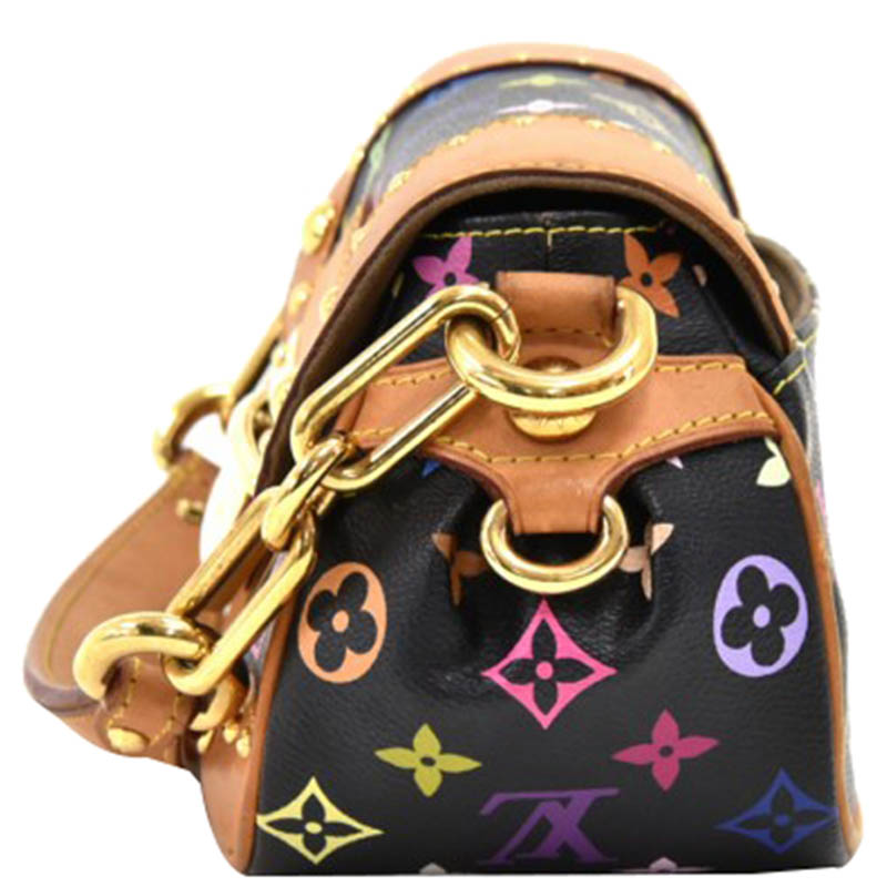 

Louis Vuitton Black Multicolore Monogram Canvas Marilyn Bag