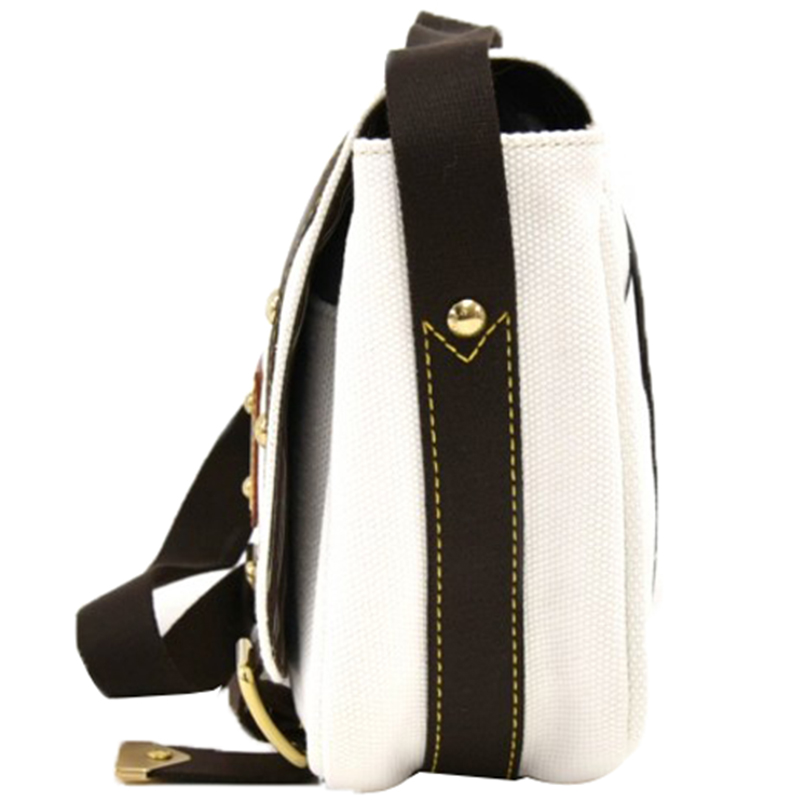 

Louis Vuitton Black/White Canvas Antigua Besace PM