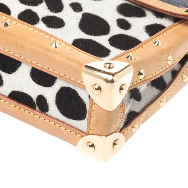 Louis Vuitton Black Multicolor Sac Rabat Dalmatian Bag – The Closet