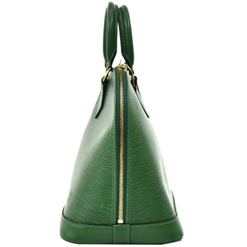 

Louis Vuitton Green Epi Leather Alma PM Bag