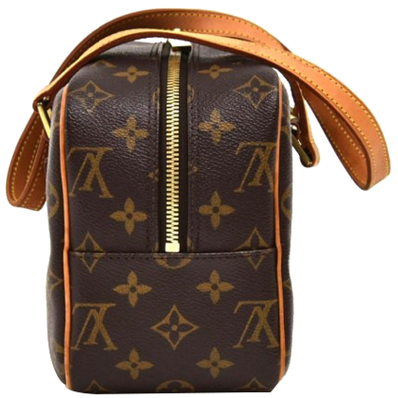 

Louis Vuitton Monogram Canvas Cite MM Bag, Brown