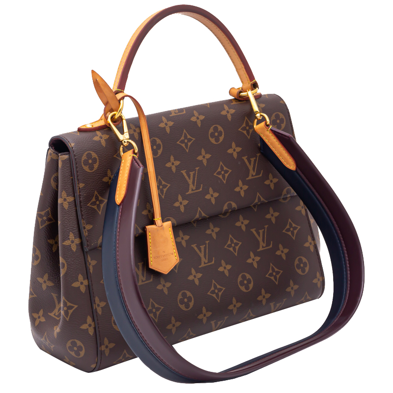 

Louis Vuitton Brown Monogram Leather Cluny Mm Bag