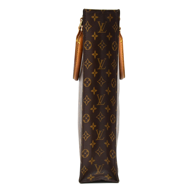 

Louis Vuitton Monogram Canvas Sac Plat Bag, Brown