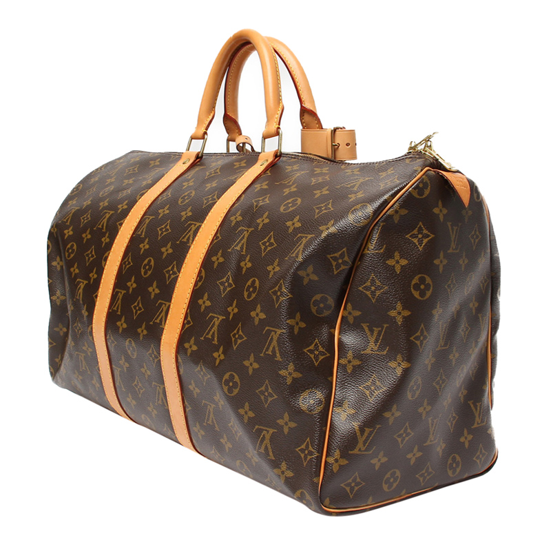 

Louis Vuitton Monogram Canvas Keepall 50 Bag, Brown