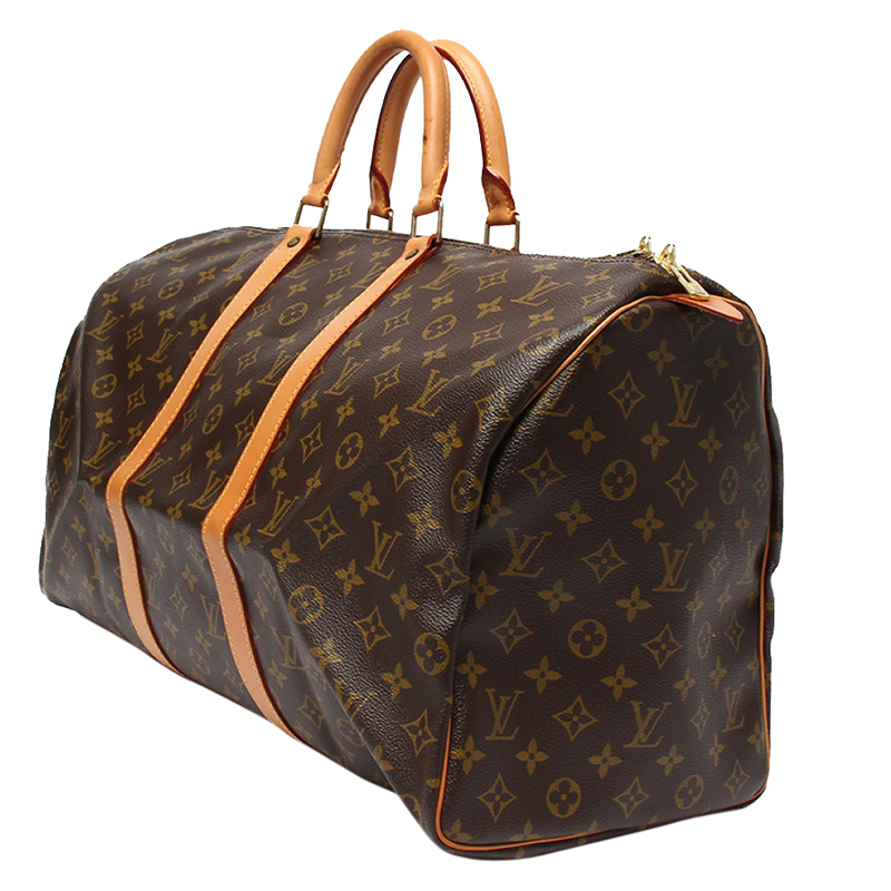 

Louis Vuitton Monogram Canvas Keepall 50 Bag, Brown