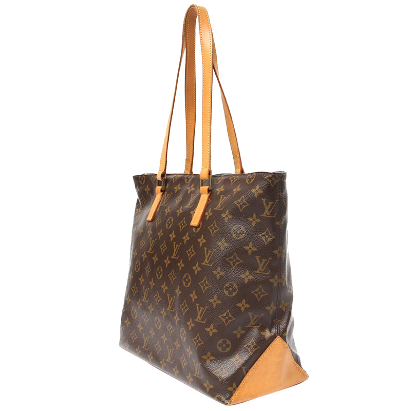 

Louis Vuitton Monogram Canvas Cabas Mezzo Bag, Brown