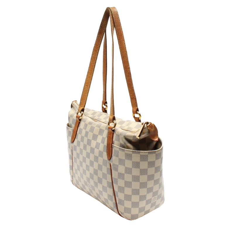 

Louis Vuitton Damier Azur Canvas Totally PM Bag, Blue