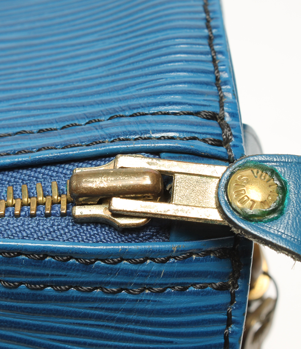 Louis Vuitton Blue Epi Leather Speedy 35 Bag Louis Vuitton | TLC