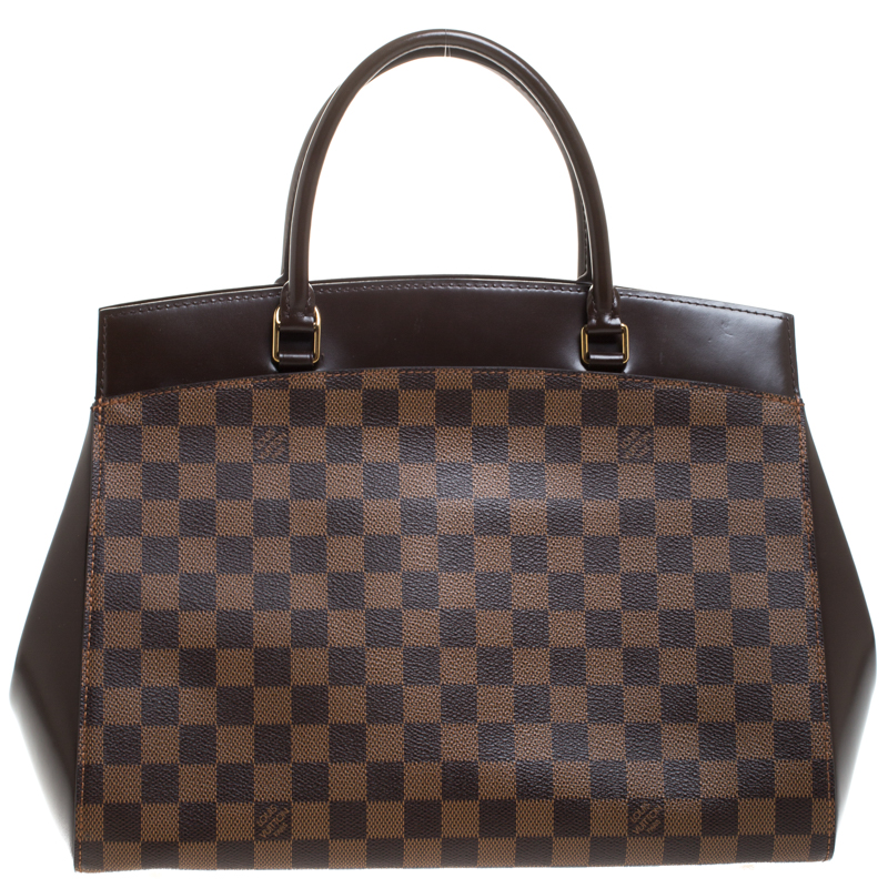 Louis Vuitton Ebene Rivoli MM Bag W /M.E Initials on Clochette