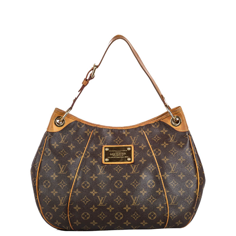 Pre-Owned Louis Vuitton Monogram Canvas Galliera Pm Bag In Brown | ModeSens