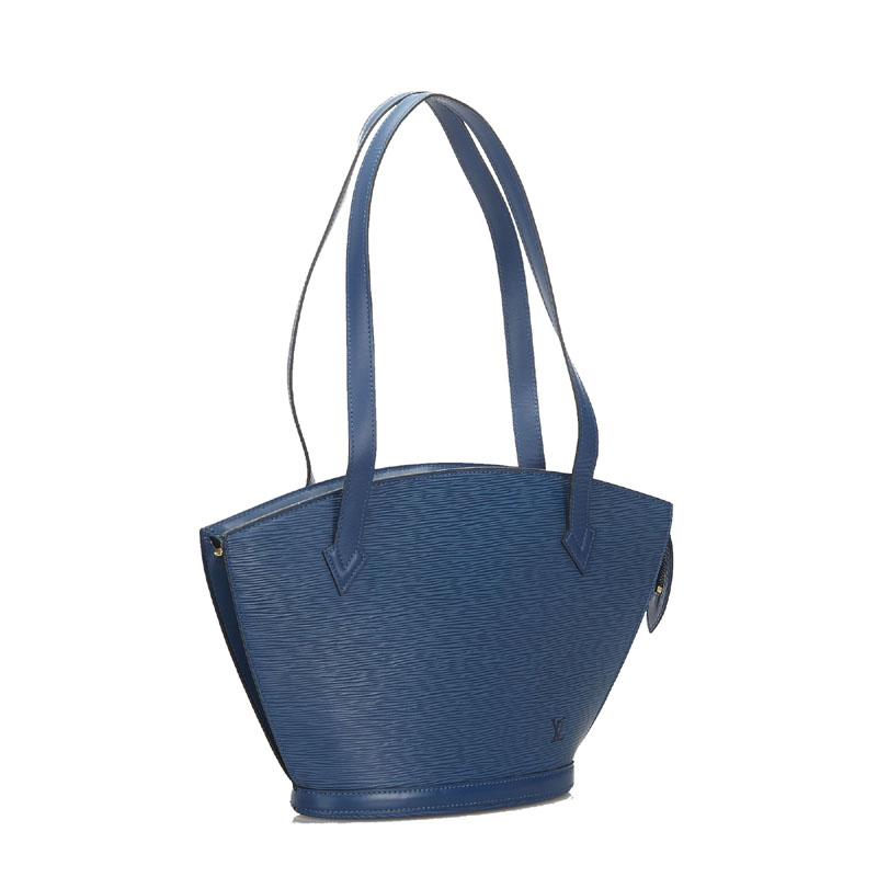 

Louis Vuitton Blue Epi Leather Saint Jacques PM Long Strap Bag
