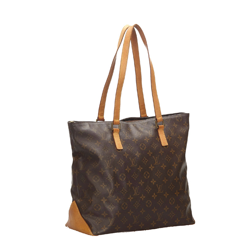 

Louis Vuitton Monogram Canvas Cabas Mezzo Bag, Brown