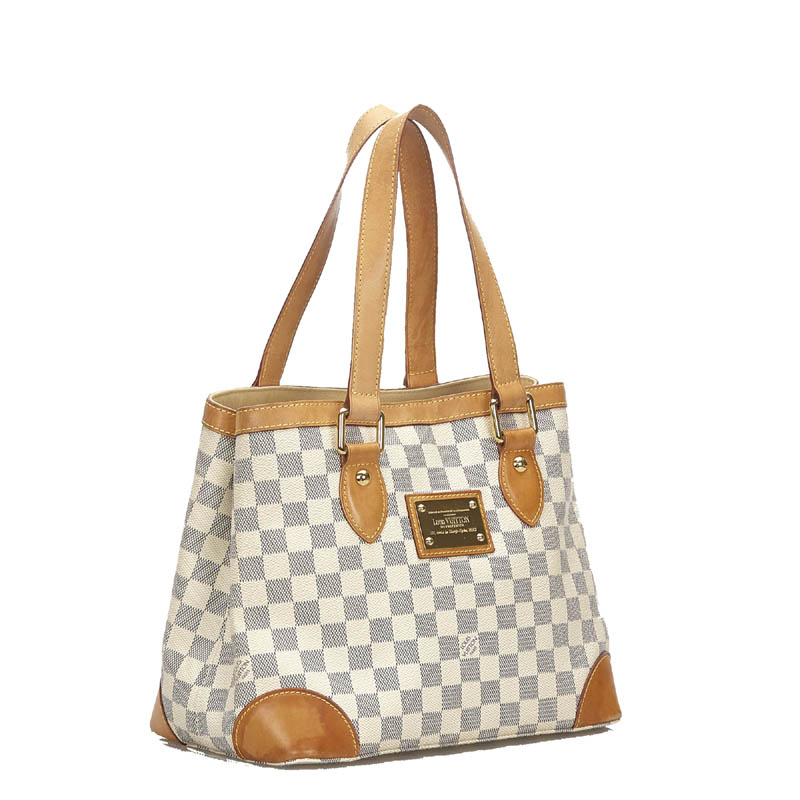 

Louis Vuitton Damier Azur Canvas Hampstead PM Bag, Blue