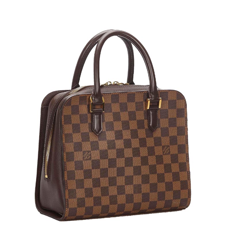 

Louis Vuitton Damier Ebene Canvas Triana Bag, Brown