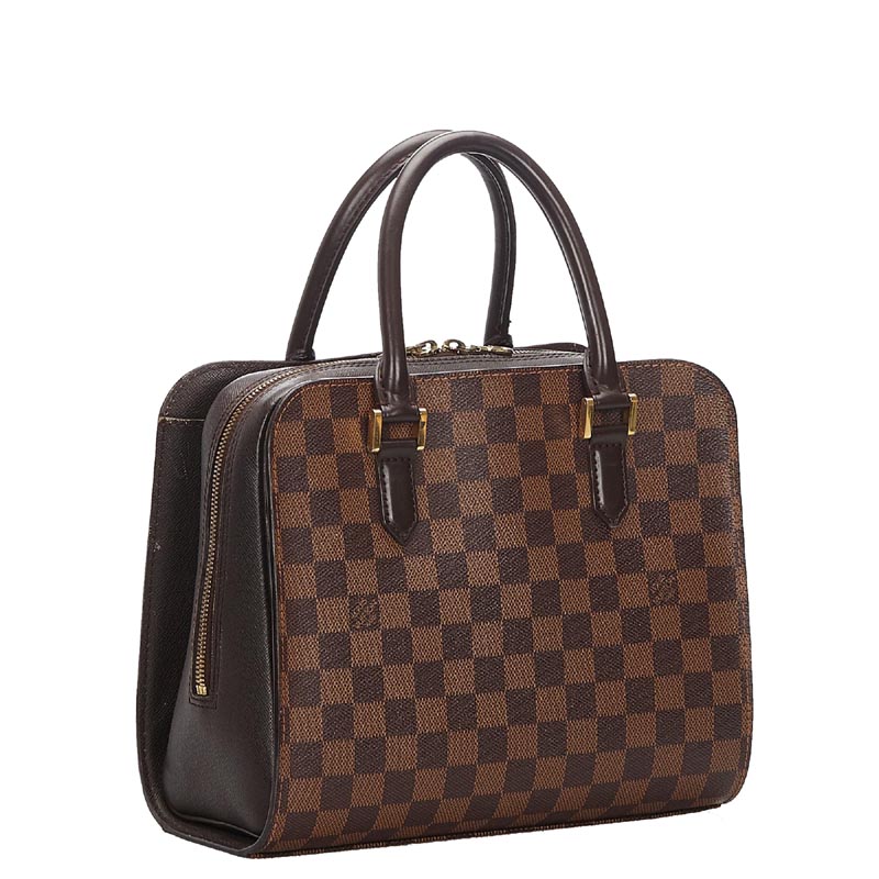 

Louis Vuitton Damier Ebene Canvas Triana Bag, Brown