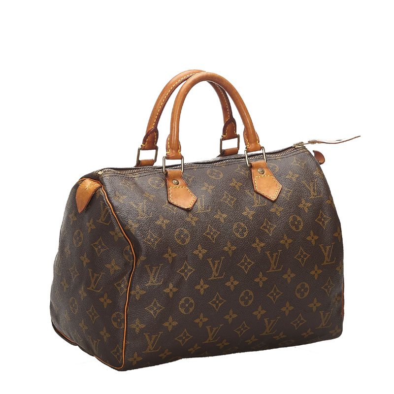 

Louis Vuitton Monogram Canvas Speedy 30 City Bag, Brown