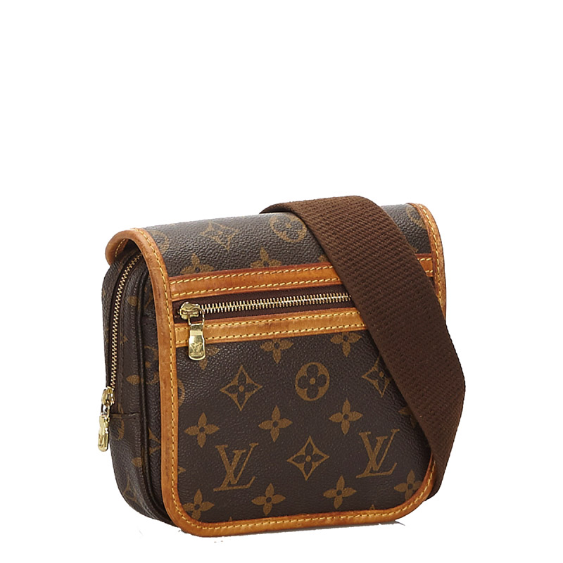 

Louis Vuitton Monogram Canvas Bosphore Messenger Bag, Brown