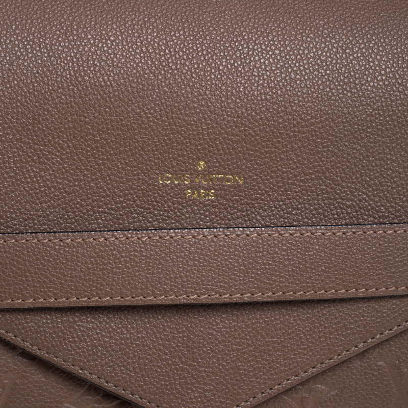 Louis Vuitton Bronze Monogram Empreinte Leather Trocadero Bag