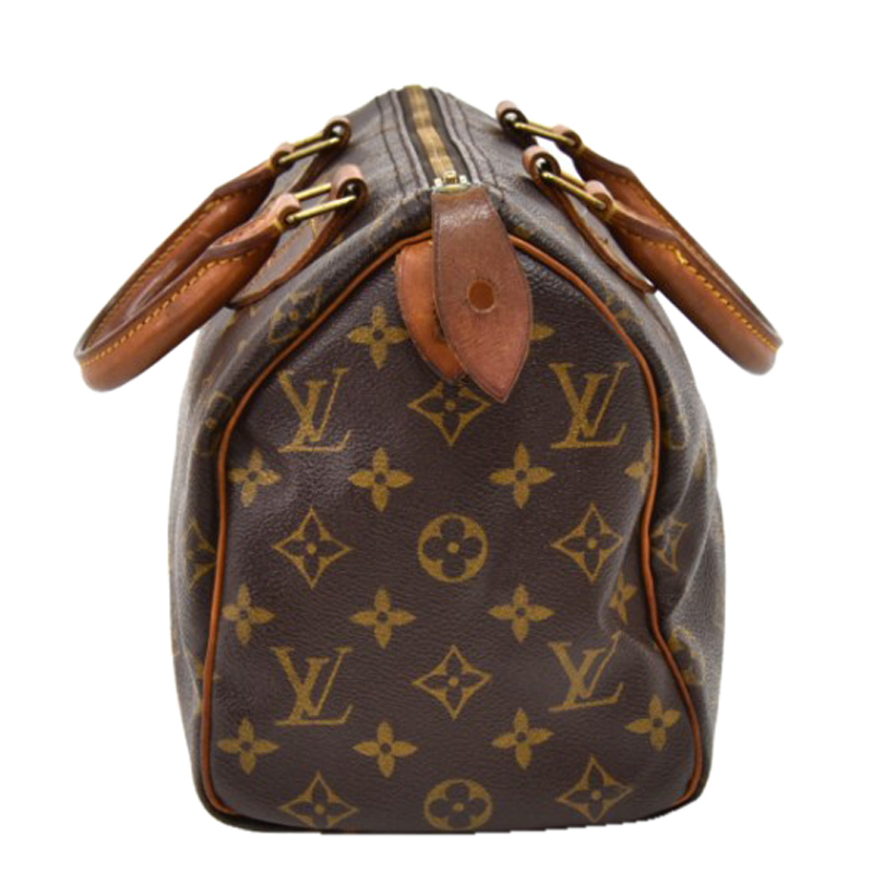 

Louis Vuitton Monogram Canvas Speedy 25 City Bag, Brown
